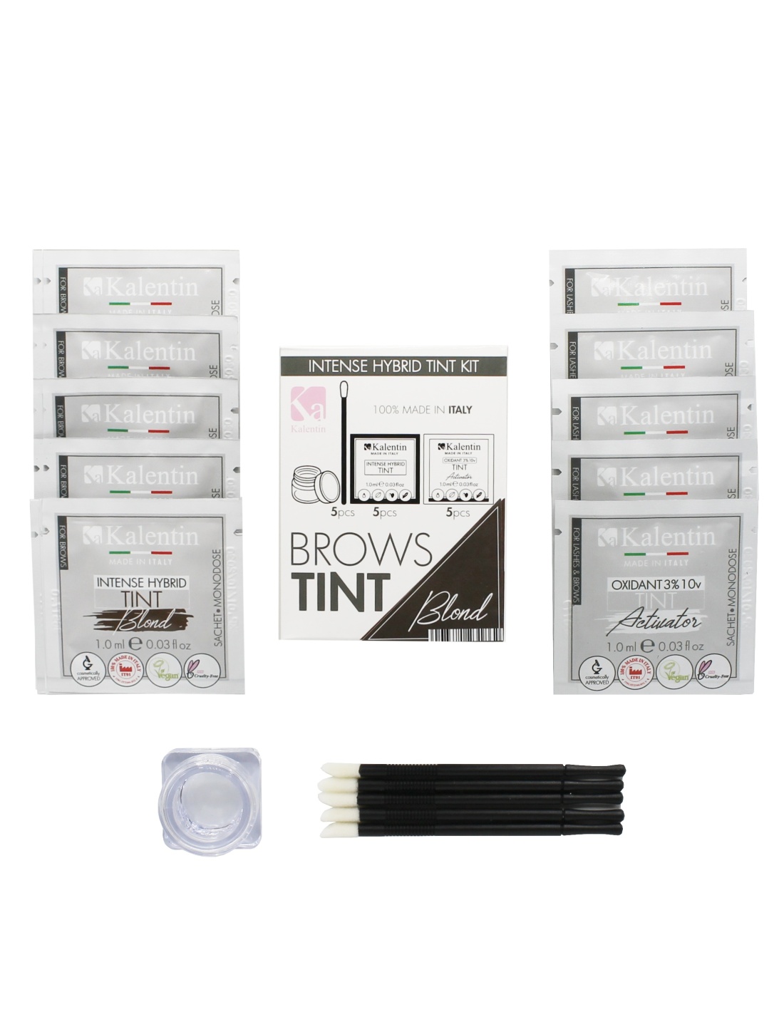 Kit tinta ibrida sopracciglia